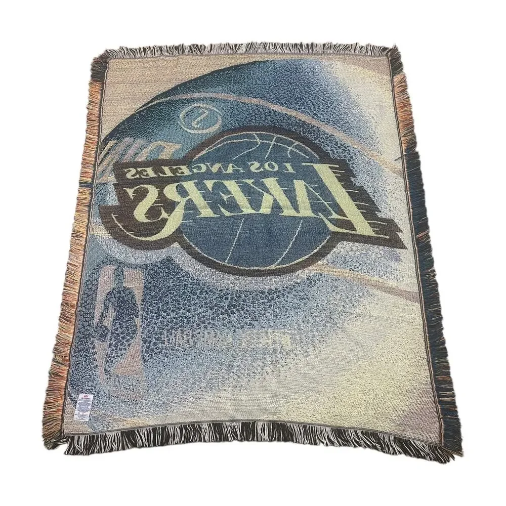 NBA Los Angeles Lakers Official Basketball Tapestry Throw Blanket 45 x 55